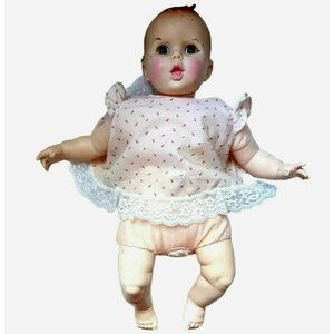 18" 1970 Original Gerber Baby Doll Vintage Rubber